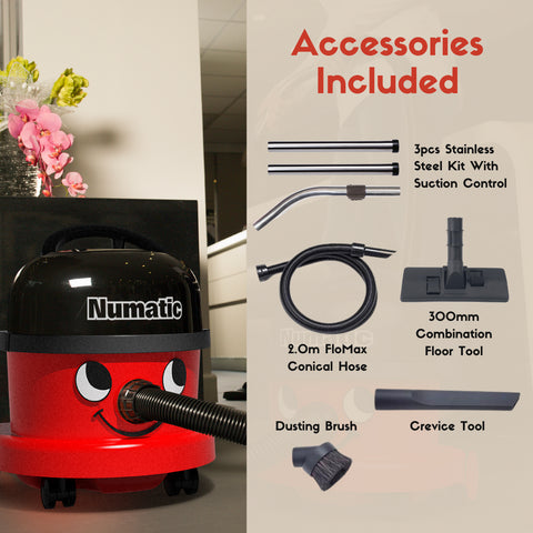 Numatic NRV240-11 Dry Commercial Vacuum Cleaner Henry Hoover (NRV200)