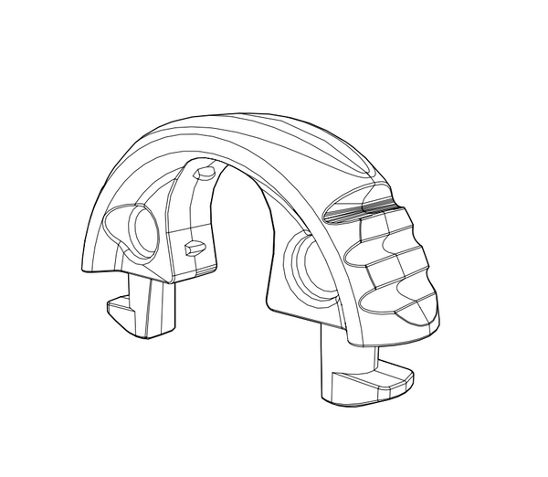 Numatic 914452 Replacement Tube Clip