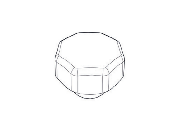 Numatic 913832 Squeegee retaining Knob (2 Pack)