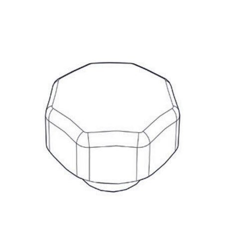 Numatic 913832 Squeegee retaining Knob (2 Pack)