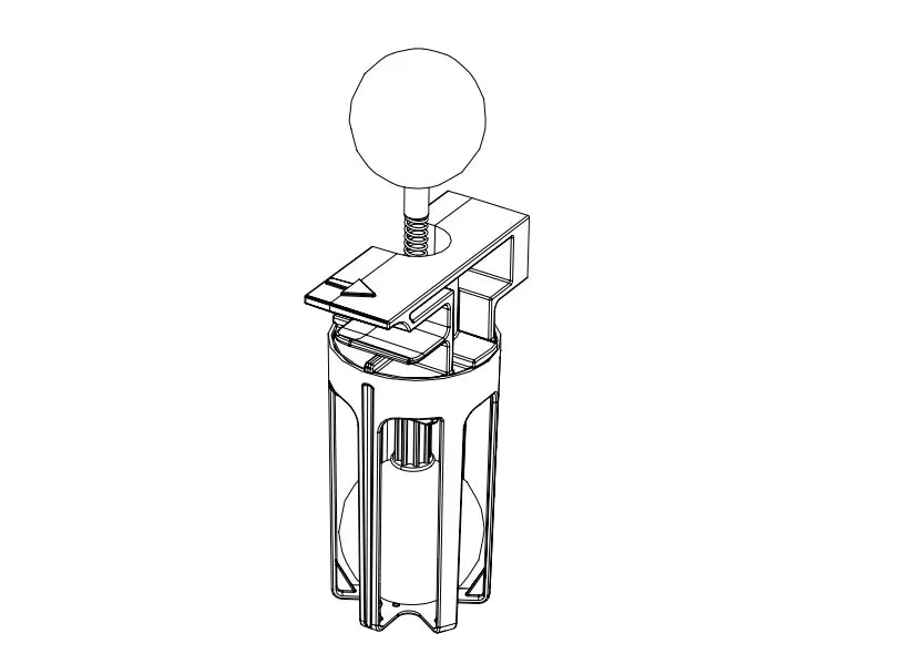 Numatic 913835 Ball Shut Off Assembly