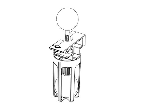 Numatic 913835 Ball Shut Off Assembly