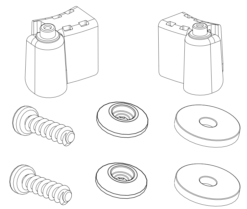 Numatic 914145 End Caps