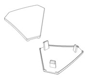 Numatic 914455 Motor Vent Cover