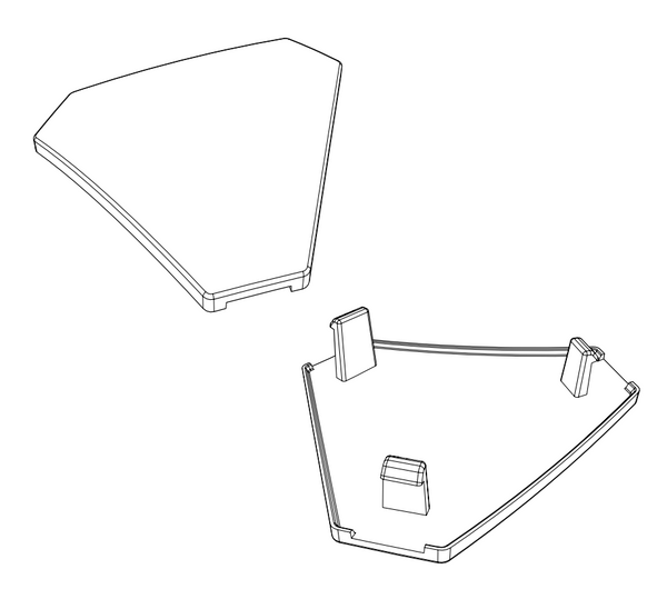 Numatic 914455 Motor Vent Cover