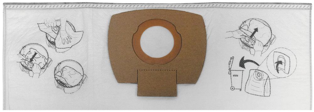 Makita P-72899 Fleece Dust Bags (5 Pack)