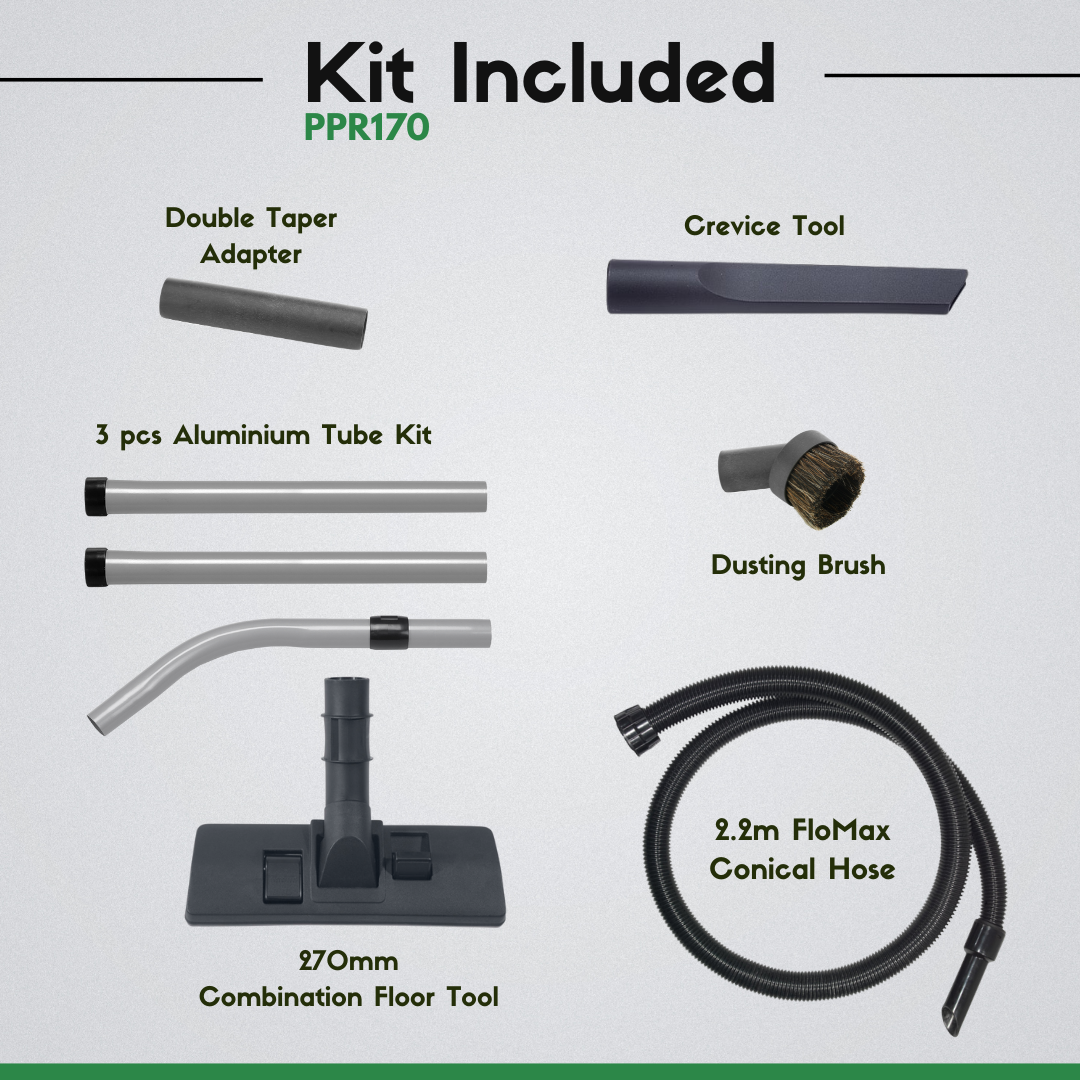 Numatic PPR170 Cylinder Vacuum Cleaner Commercial