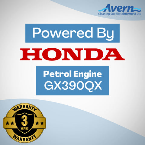 V-TUF GB110-KIT1 13HP Honda GX390QX Petrol Cold Pressure Washer 200Bar (3000psi) 21L/Min Patio Kit