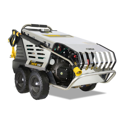 V-TUF RAPIDVSC415V Hot Water Pressure Washer 150Bar (2200psi) 15L/Min 415v