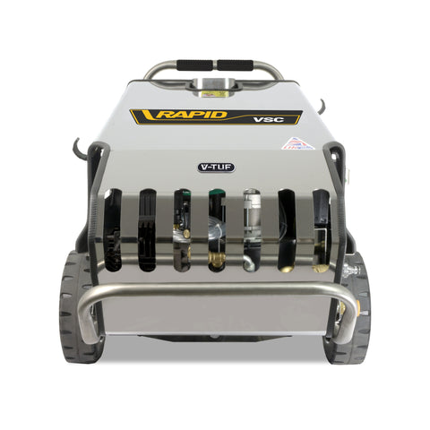 V-TUF RAPIDVSC415V Hot Water Pressure Washer 150Bar (2200psi) 15L/Min 415v