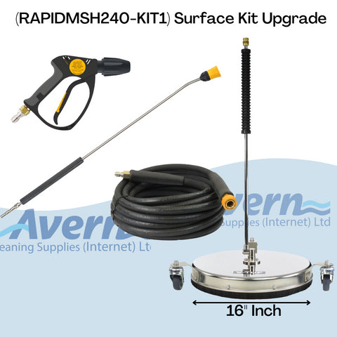 V-TUF RAPIDMSH240V Hot Water Pressure Washer 120Bar 9L/Min 240v