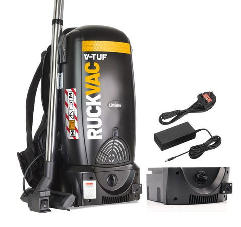V-TUF RUCKVAC Cordless M Class Backpack Vacuum Cleaner - M Class H13