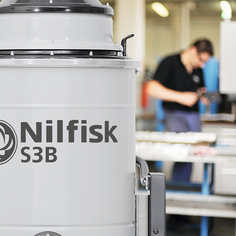 Nilfisk S3B L100 Triple Motor Wet & Dry Vacuum Cleaner - 4010500039