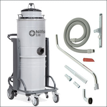 Nilfisk S3B L100 CC GV Swarf & Coolant Vacuum Cleaner 3000W 4010500125