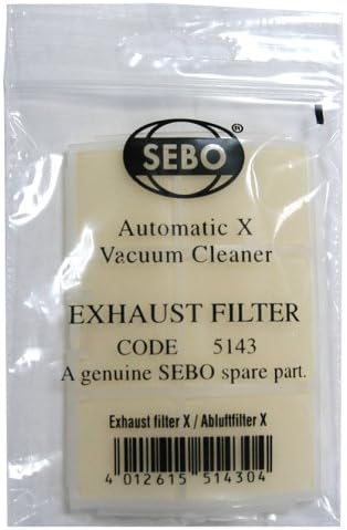 Sebo 5143 Exhaust Filter For X series