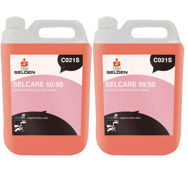 Selcare 50/50 Recare Hand Cleaner C021S 5l (2 Pack) Selden