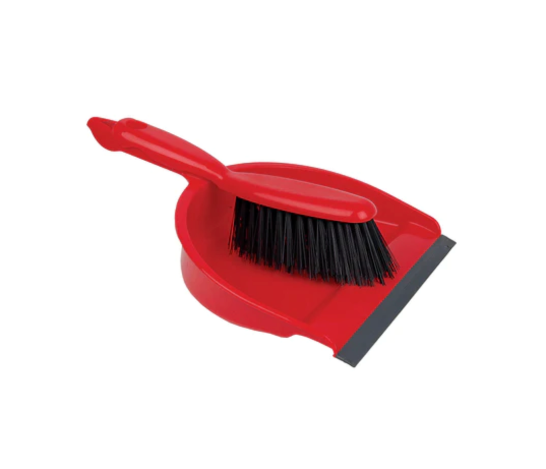 Dustpan & Brush Set Stiff Various Colours 102942 - Robert Scott