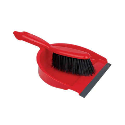 Dustpan & Brush Set Stiff Various Colours 102942 - Robert Scott