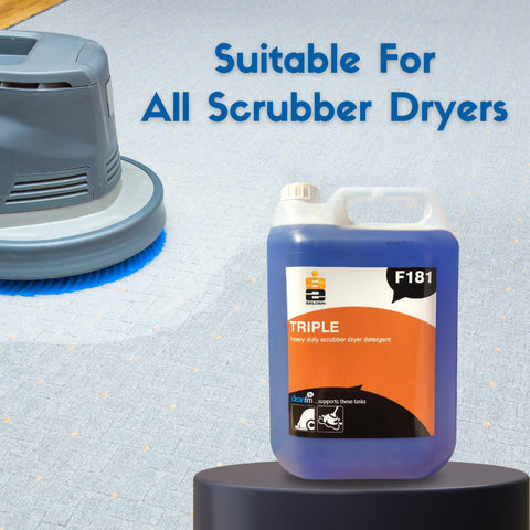 Triple Scrubber Dryer Detergent F181 5L (2Pack)Selden