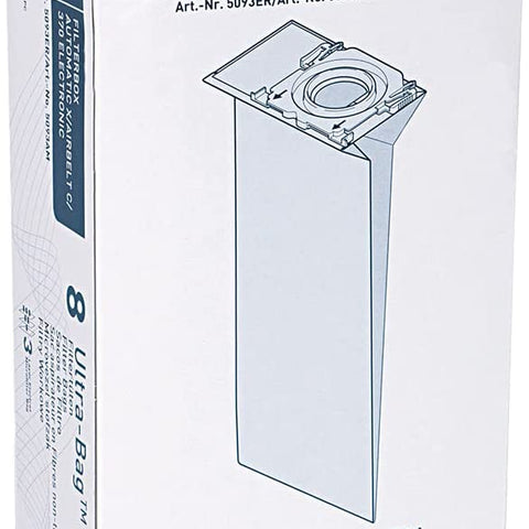Sebo Ultra Bags 5093ER Automatic Vacuum Bags (8 Pack)