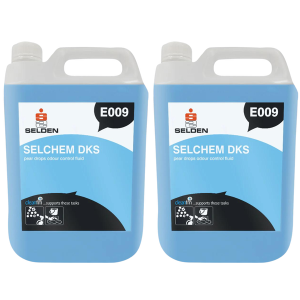 Selchem DKS Odour Control Fluid E009 5L (2 Pack) Selden