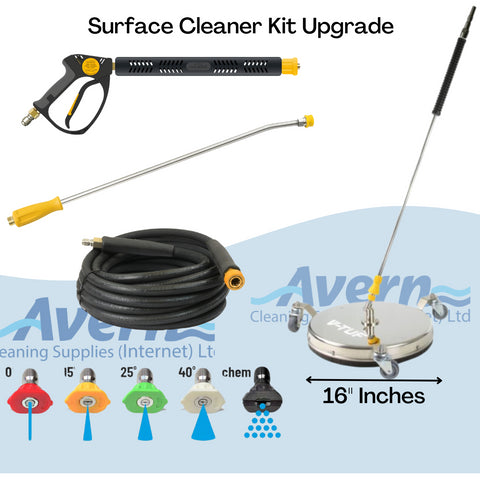 V-TUF RAPIDVSCDEM1520 11HP Diesel Fired Hot Pressure Washer 200Bar (3000psi) 15L/Min Surface Kit