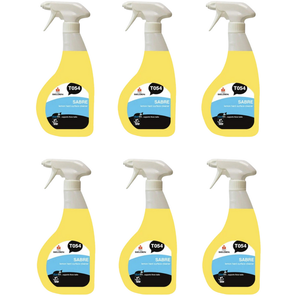 Sabre Multi-purpose Spray Cleaner T054 750ml (6 Pack) Selden