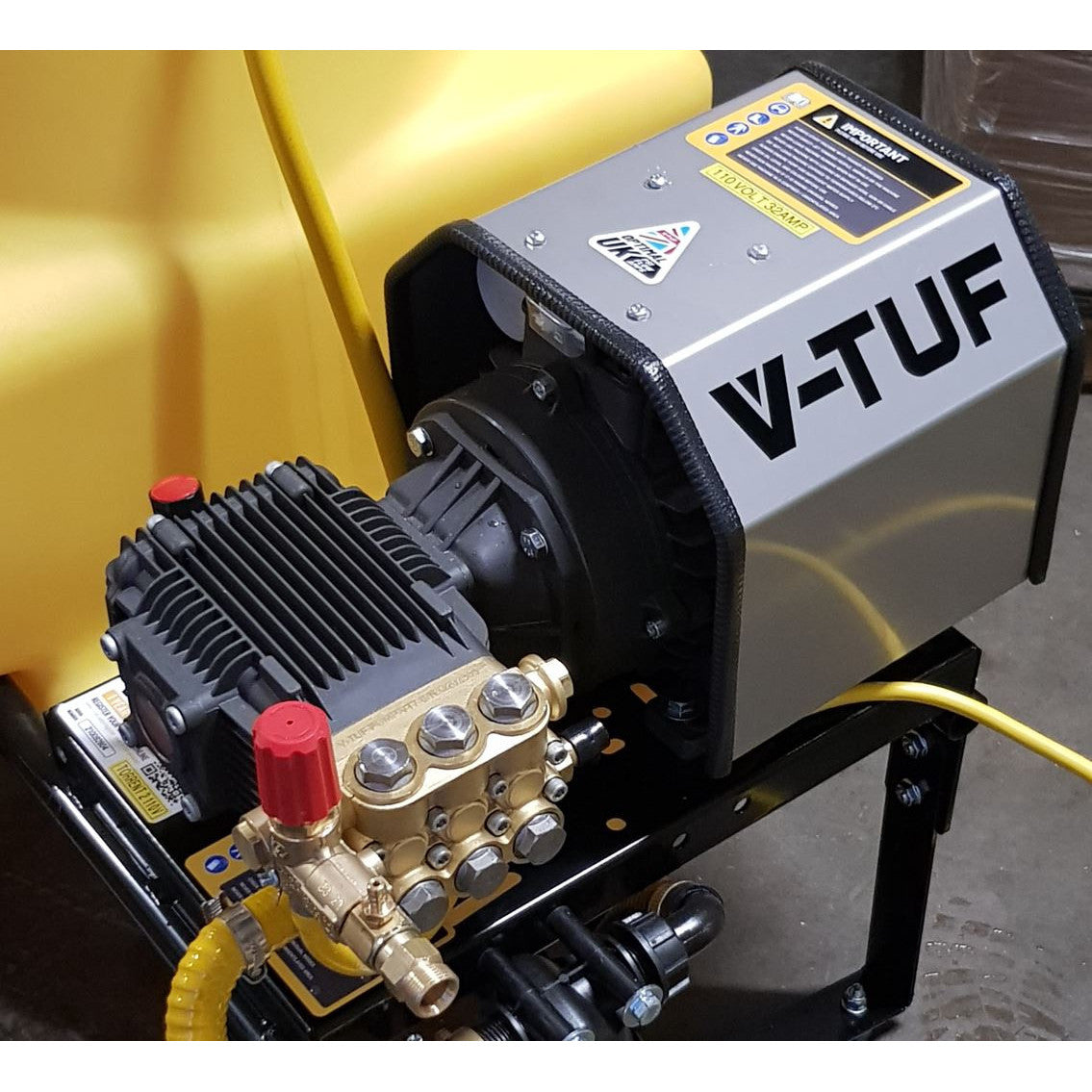 V-TUF 240B 240V Electric Mini Bowser Pressure Washer 100Bar (1450Psi) 12L/Min