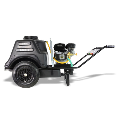 V-TUF TORRENT2 HGB 6.5HP Honda Mini-Bowser 150L Petrol Pressure Washer 200Bar (2755Psi) 12L/Min
