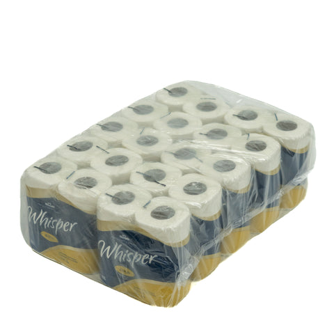 Whisper 3ply Toilet Rolls