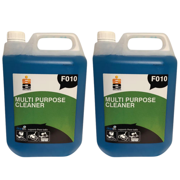 Multi Purpose Cleaner Hard Surface Liquid F010 5l (2 Pack) Selden