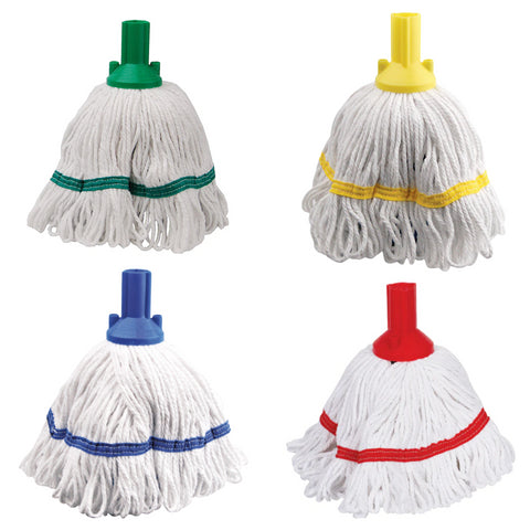 Exel Revolution Mop Head 200g Washable Stay Flat Various Colours - Robert Scott