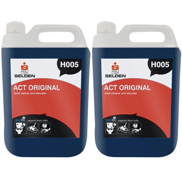 Act Original Toilet Cleaner H005 5L (2 pack) Selden