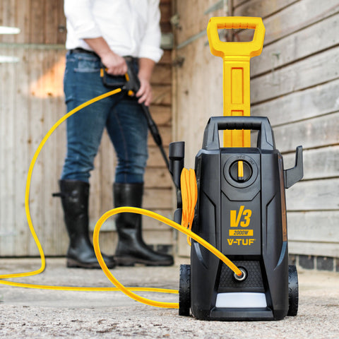 V-TUF V3 Pressure Washer Bundle 150Bar Patio & Car Bundle