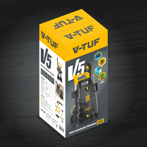 V-TUF V5 Pressure Washer Bundle 165Bar (2400PSI) TOUGH Pro Bundle