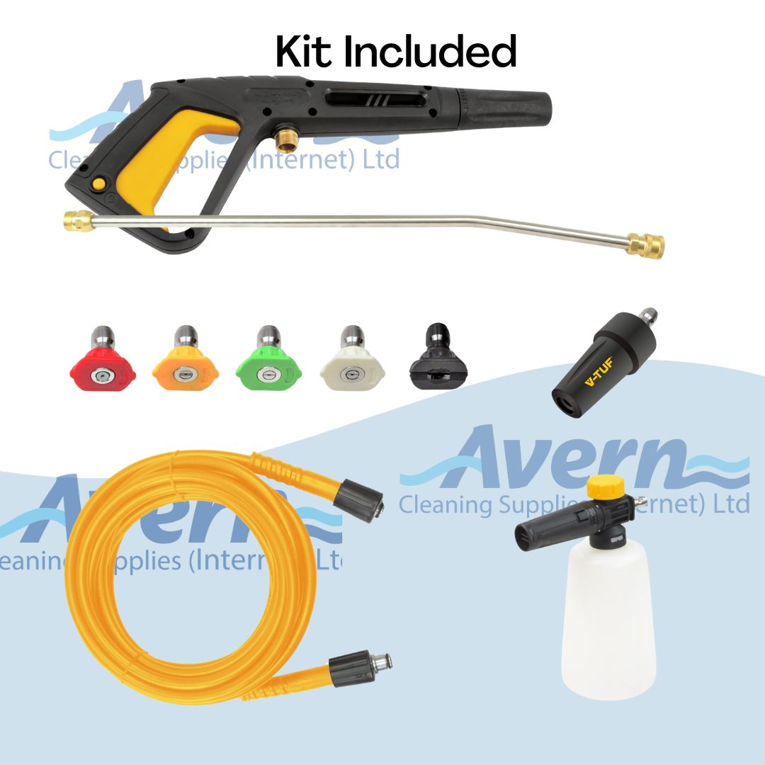 V-TUF V5 Pressure Washer Bundle 165Bar (2400PSI)