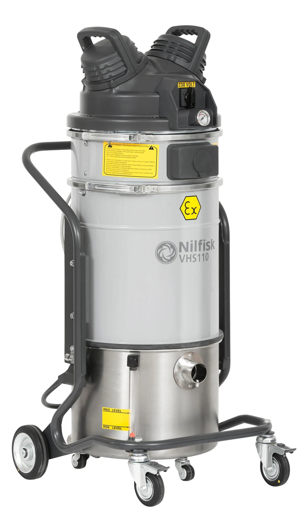 Nilfisk VHS110 Z22 EXA PBS – ATEX Zone 22 Industrial Vacuum Cleaner - 4012300067