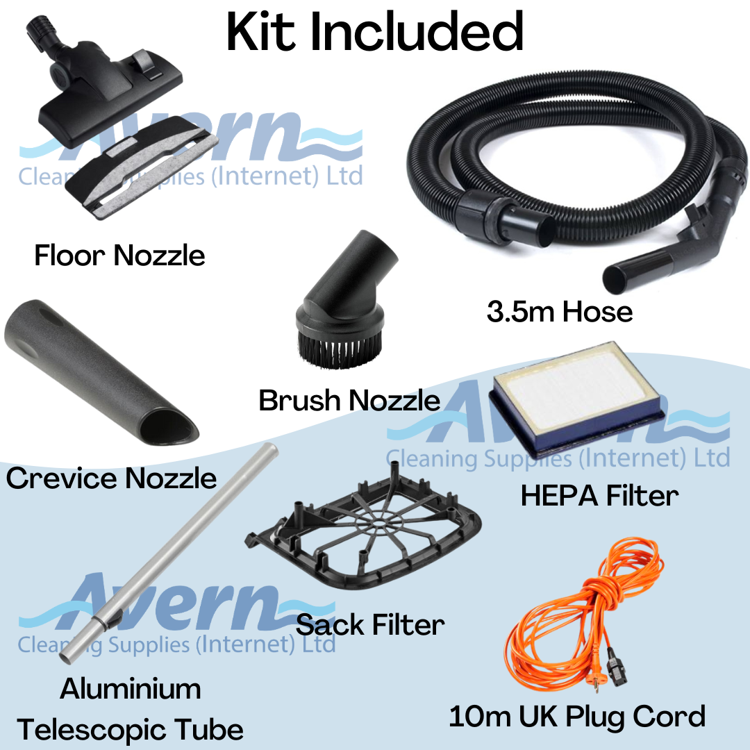 VP600 STD 2 UK Dry Vacuum Cleaner 41600862- Nilfisk