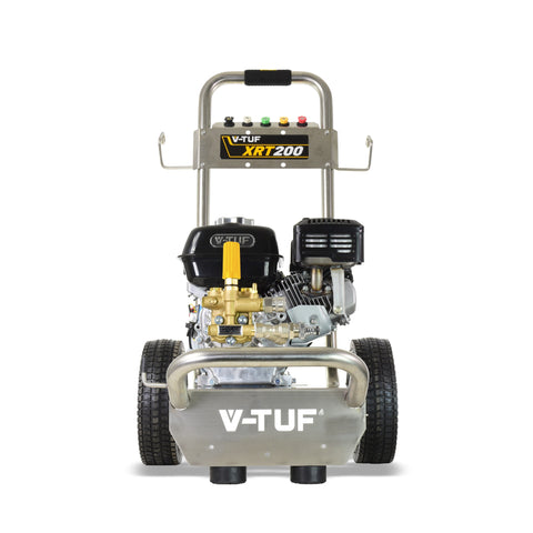 V-TUF XRT200 6.5HP Honda Petrol Cold Pressure Washer 190Bar (2755Psi) 12L/Min Surface Kit