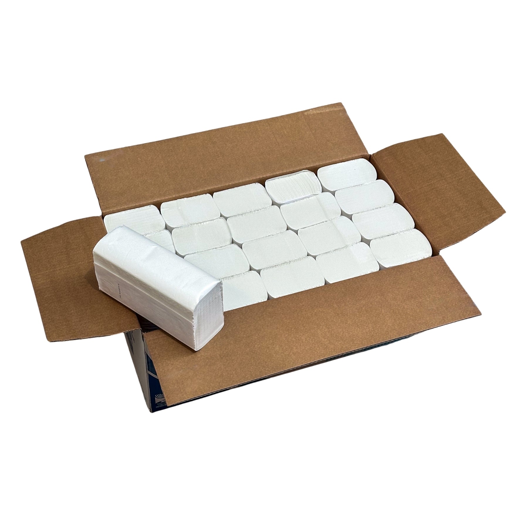 Z Fold White Paper Hand Towels 2ply (3000 Case) -  ZFW002