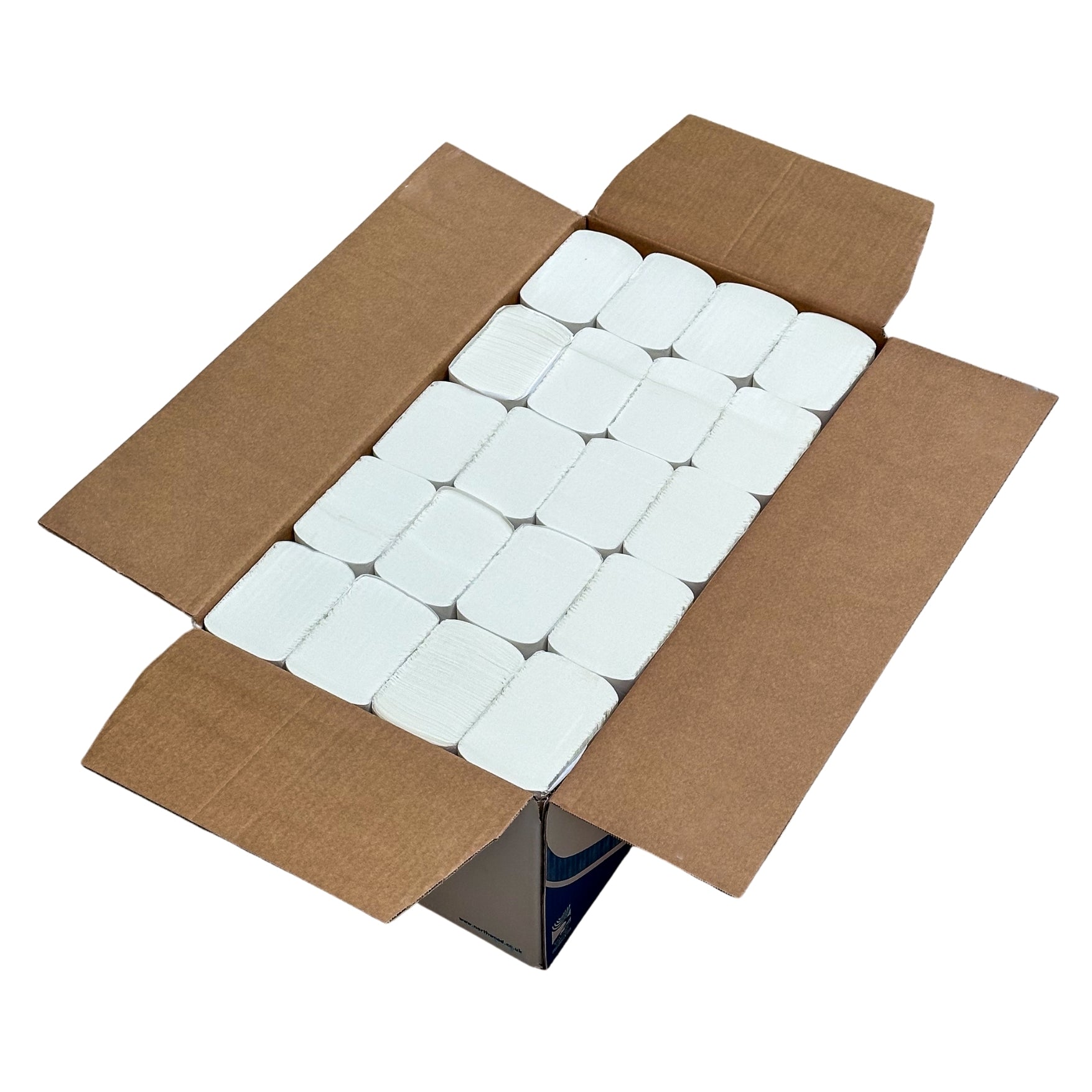 Z Fold White Paper Hand Towels 2ply (3000 Case) -  ZFW002