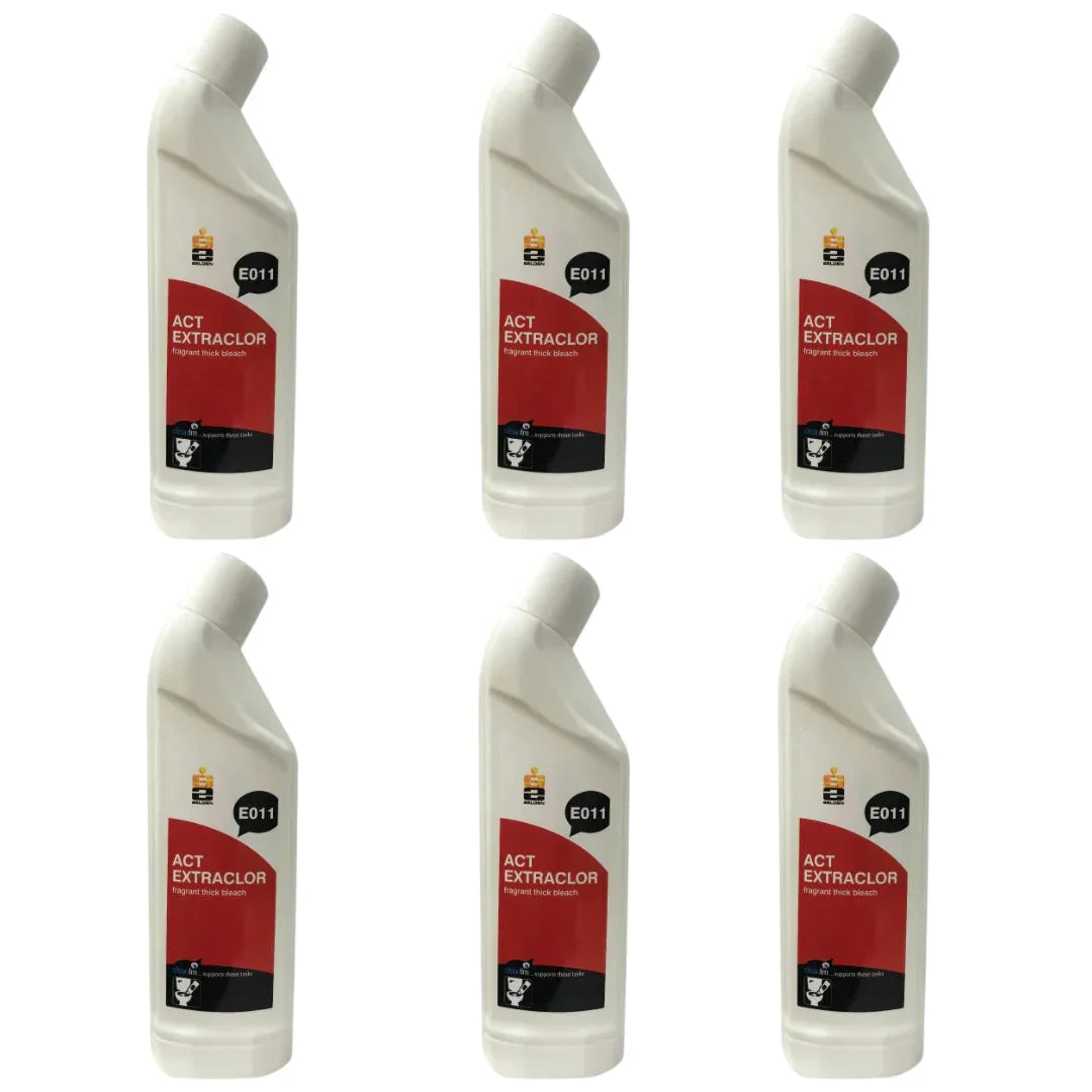 Act Extraclor Thick Bleach Toilet Cleaner E011 750ml (6 Pack) Selden ...