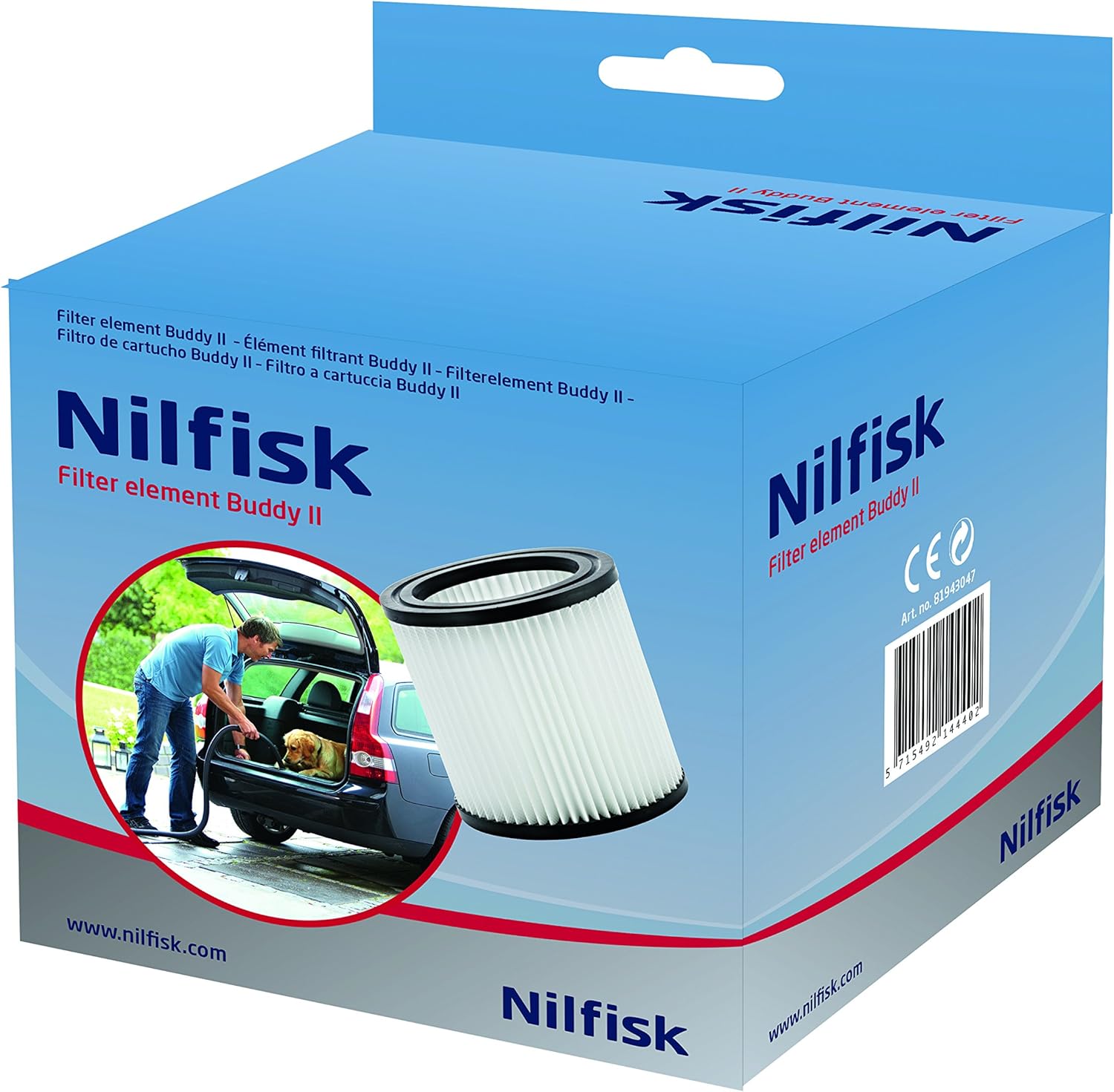Nilfisk 81943047 Filter Kit
