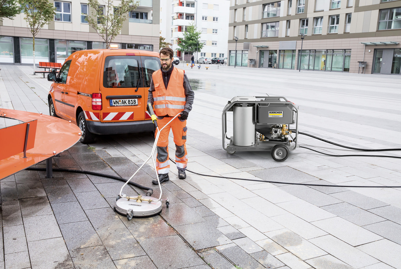 Karcher HDS 8/20 G 200Bar Cold Water Petrol Pressure Washer 13L/min 1.210-920.0