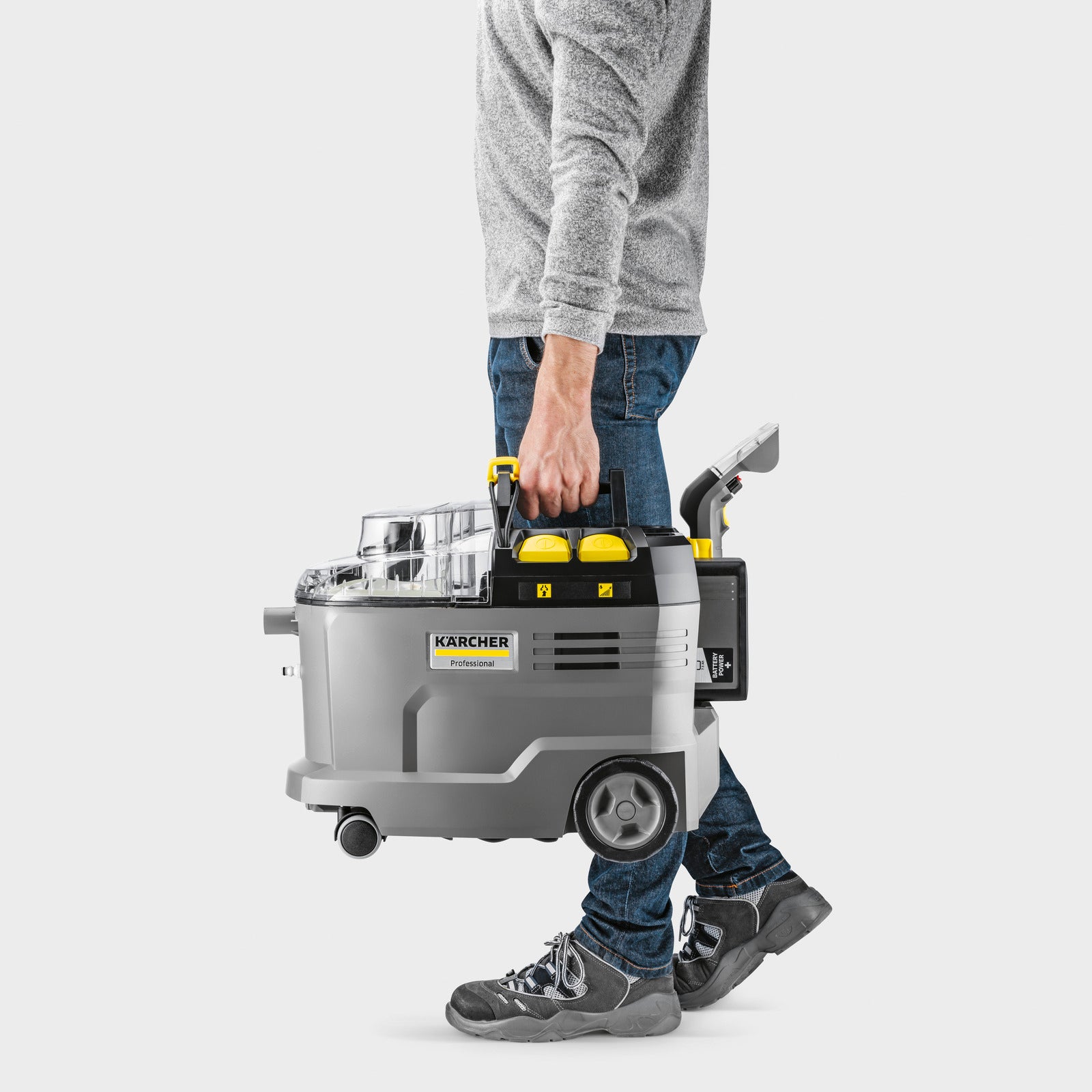 Karcher Puzzi 9/1 Battery Powered Upholstery Carpet Cleaner 1.101-702.0