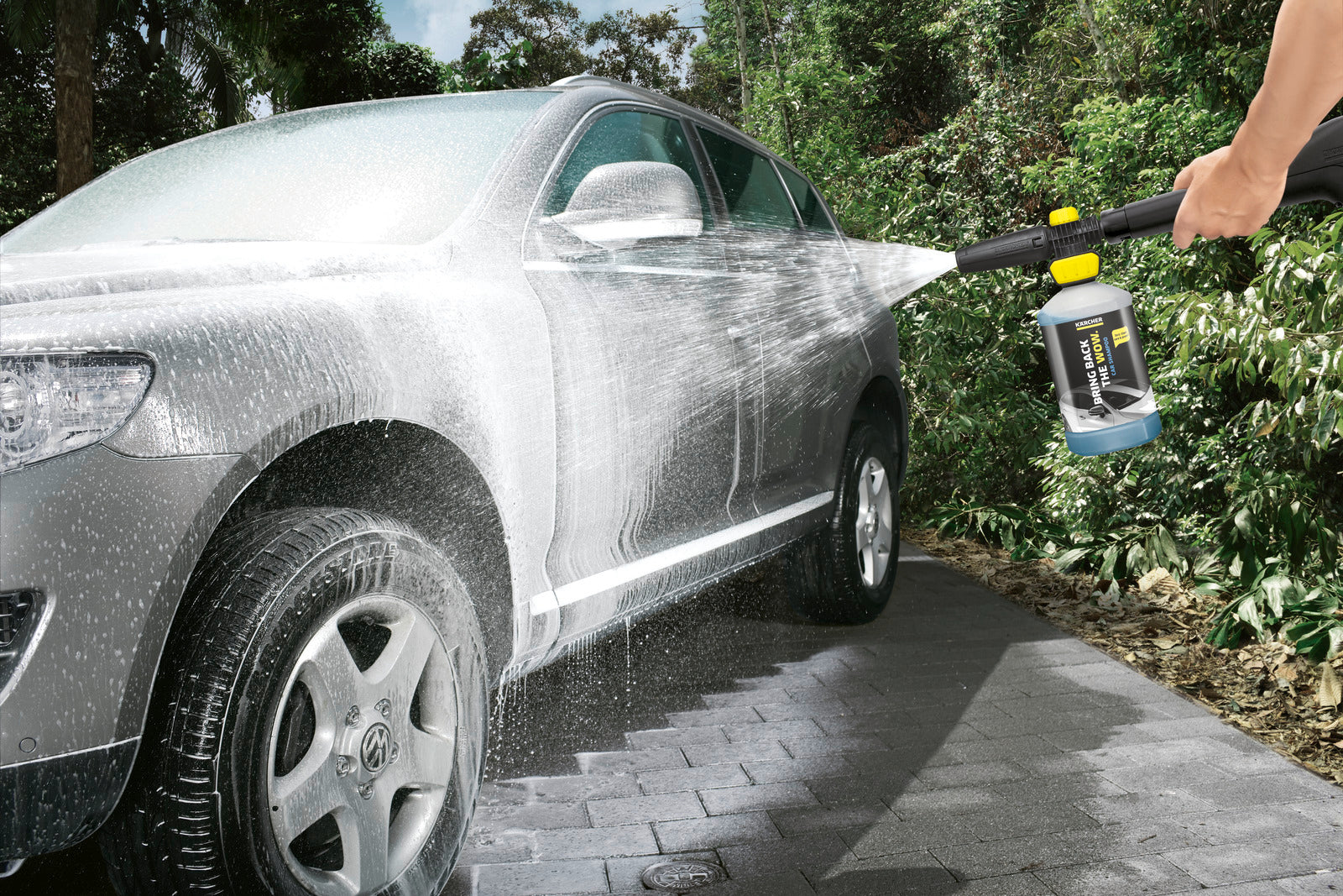 Karcher  FJ 10 C Connect 'n' Clean Foam & Care Nozzle with Car Shampoo -  2.643-144.0