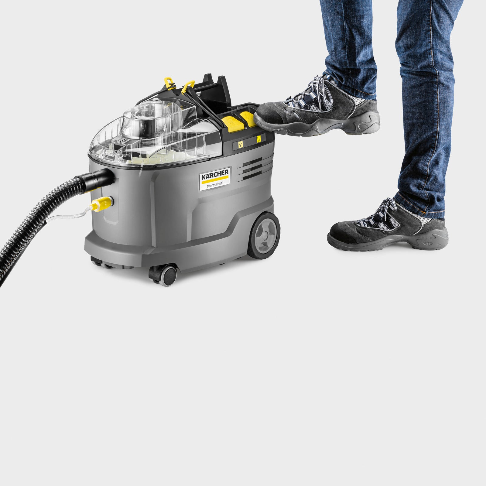 Karcher Puzzi 9/1 Battery Powered Upholstery Carpet Cleaner 1.101-702.0