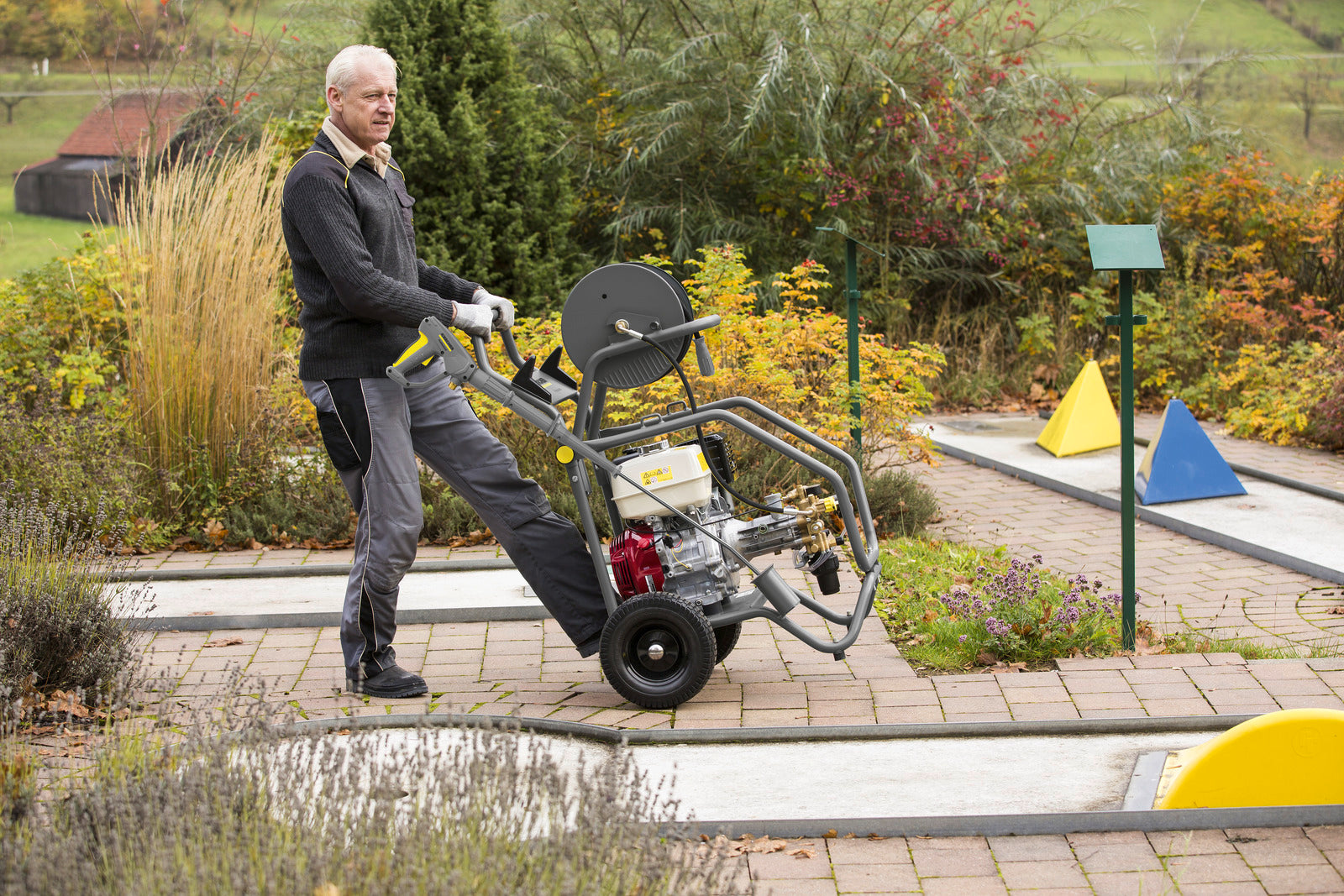 Karcher HD 7/15 G 210Bar Cold Water Petrol Pressure Washer 11L/min 1.187-903.0