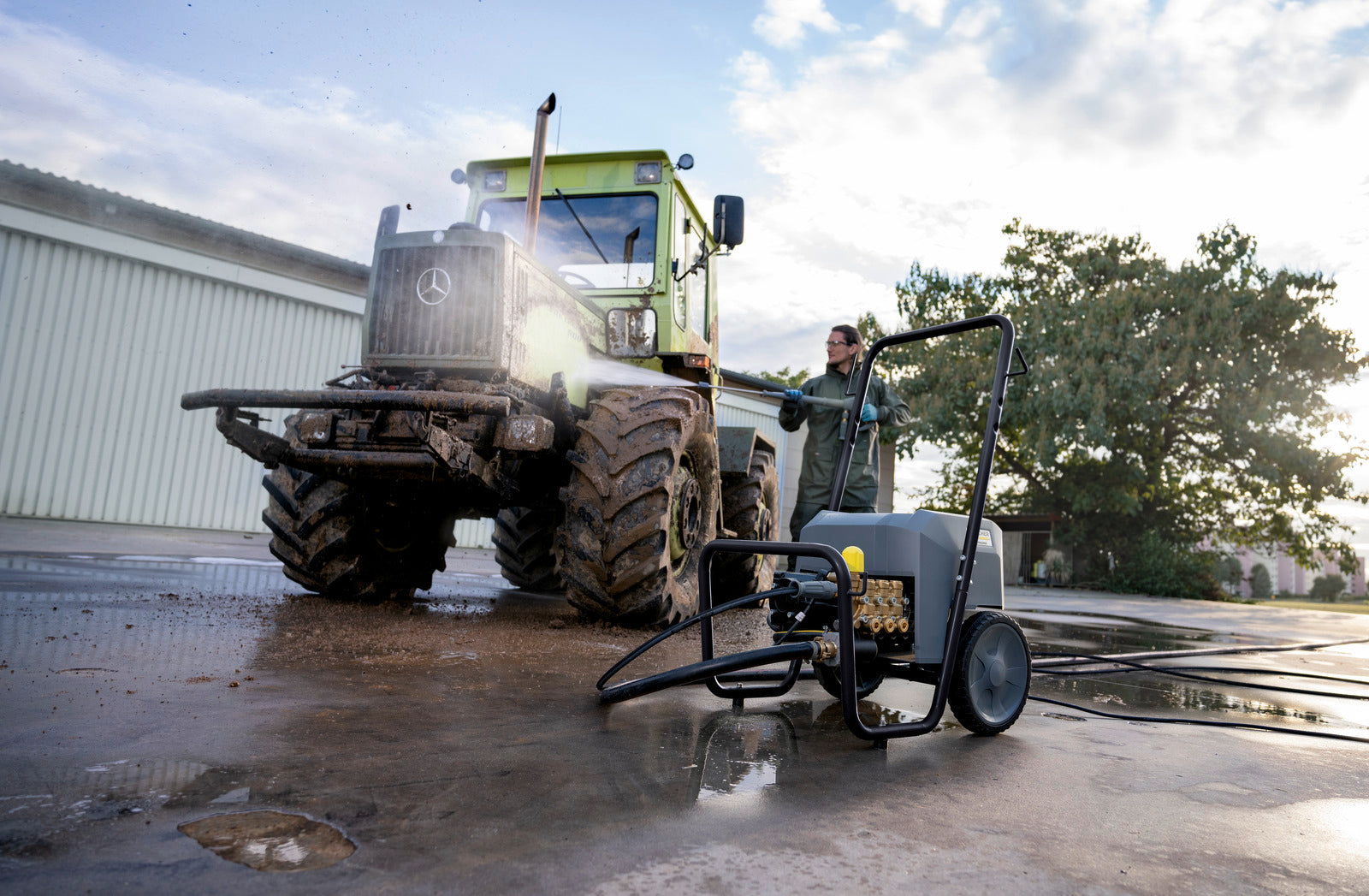 Karcher HD 10/25-4 S Classic Cold Water Pressure Washer 1.367-402.0