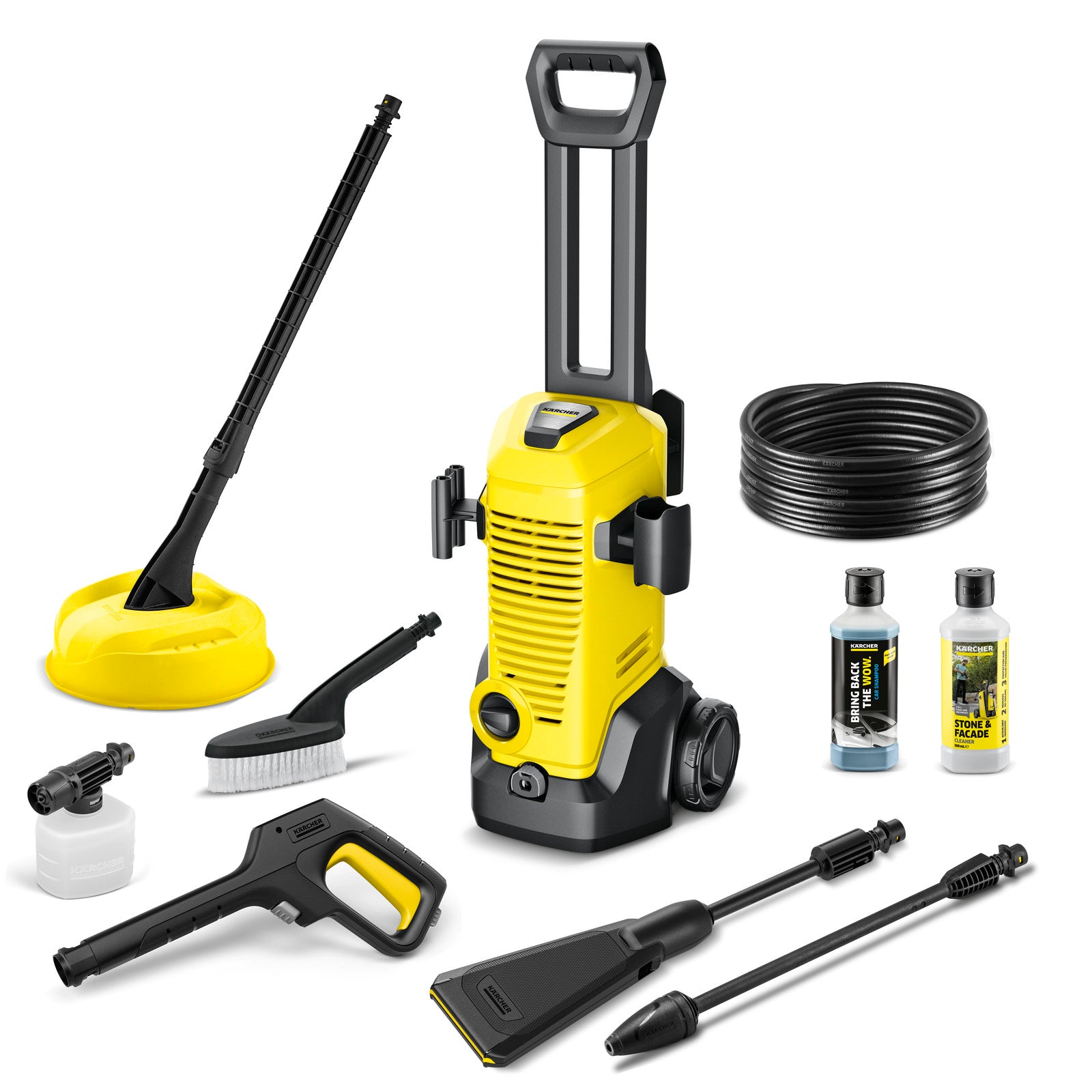 Karcher K 3 ECO!Booster Car & Home 120Bar Cold Water Pressure Washer 6L/min 1.676-362.0